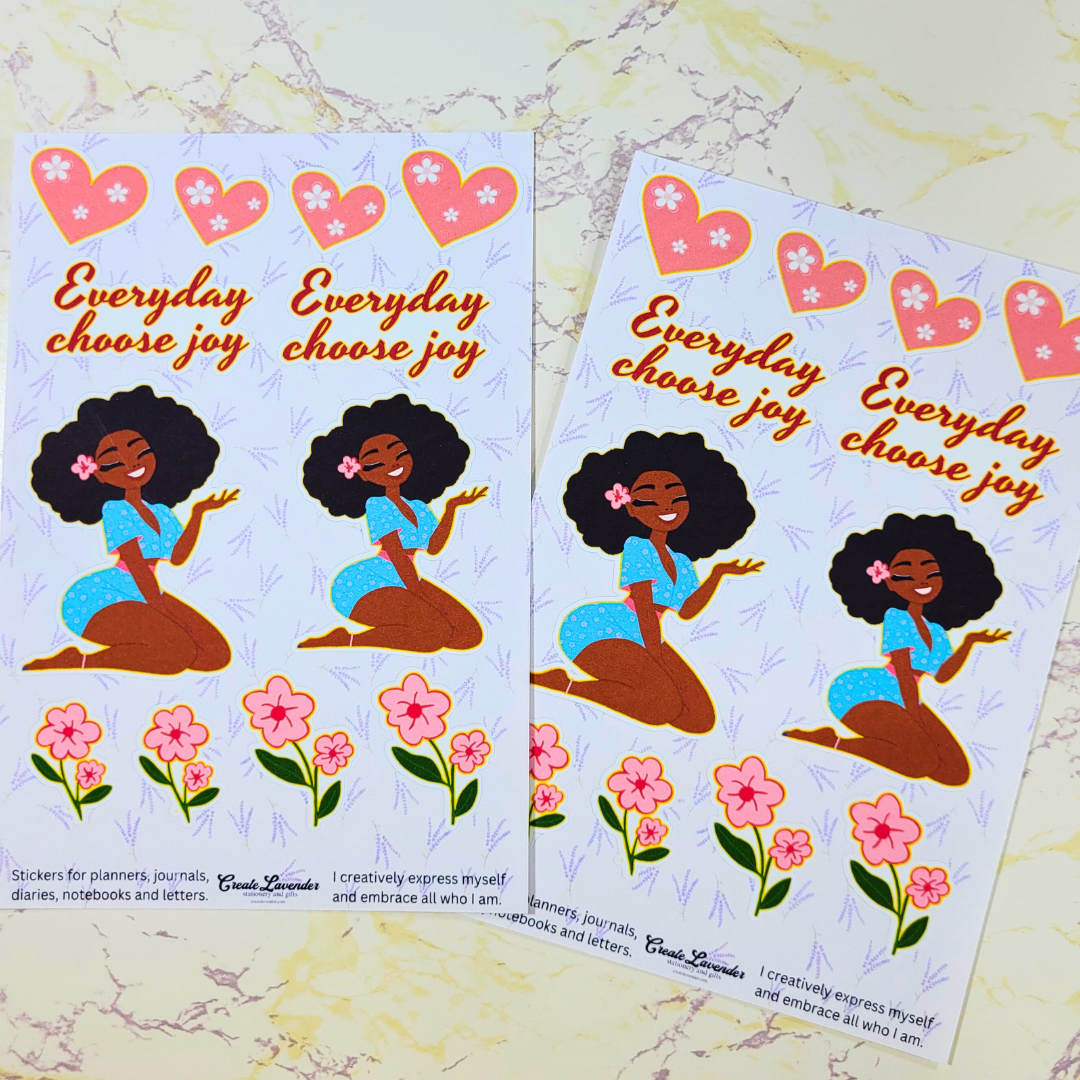 Choose Joy Sticker Sheet
