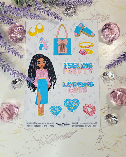 Pretty Cute Sticker Sheet