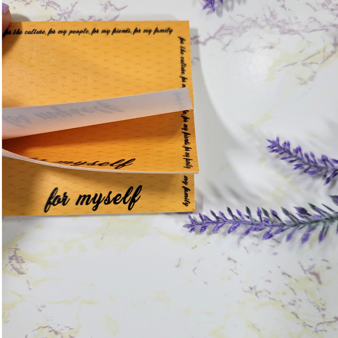 For Myself Sticky Notes