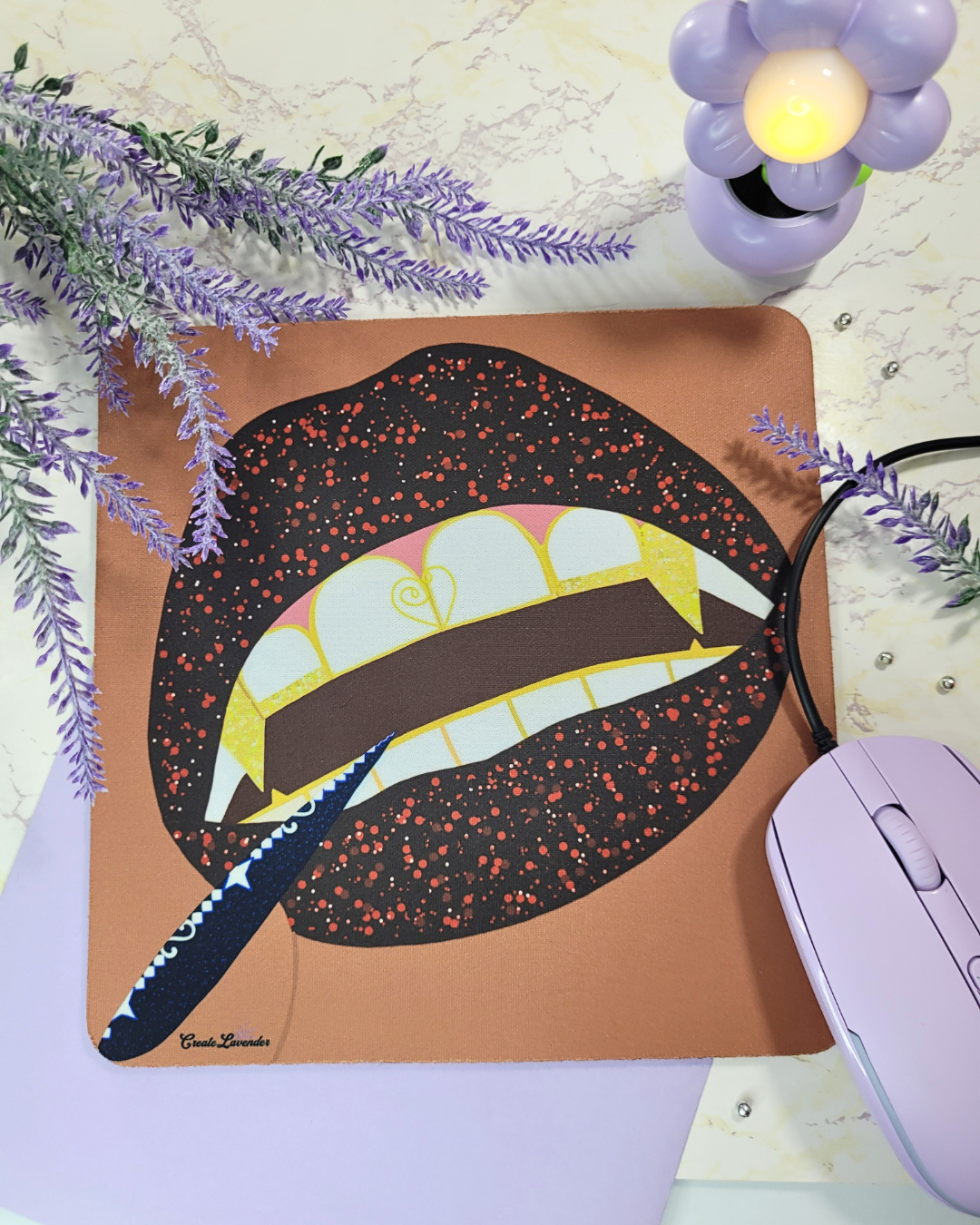 Grillz Love Mouse Mat