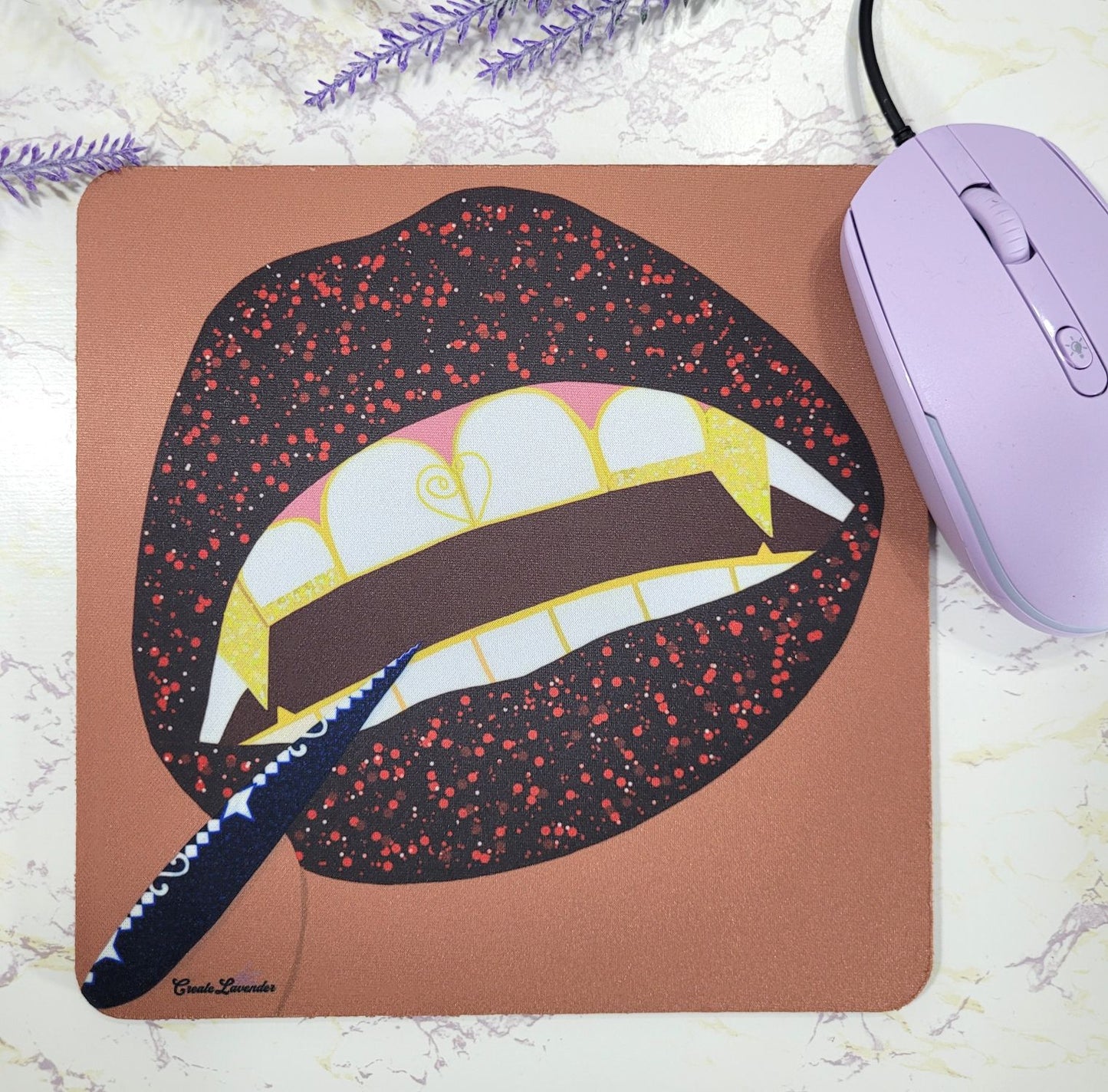 Grillz Love Mouse Mat