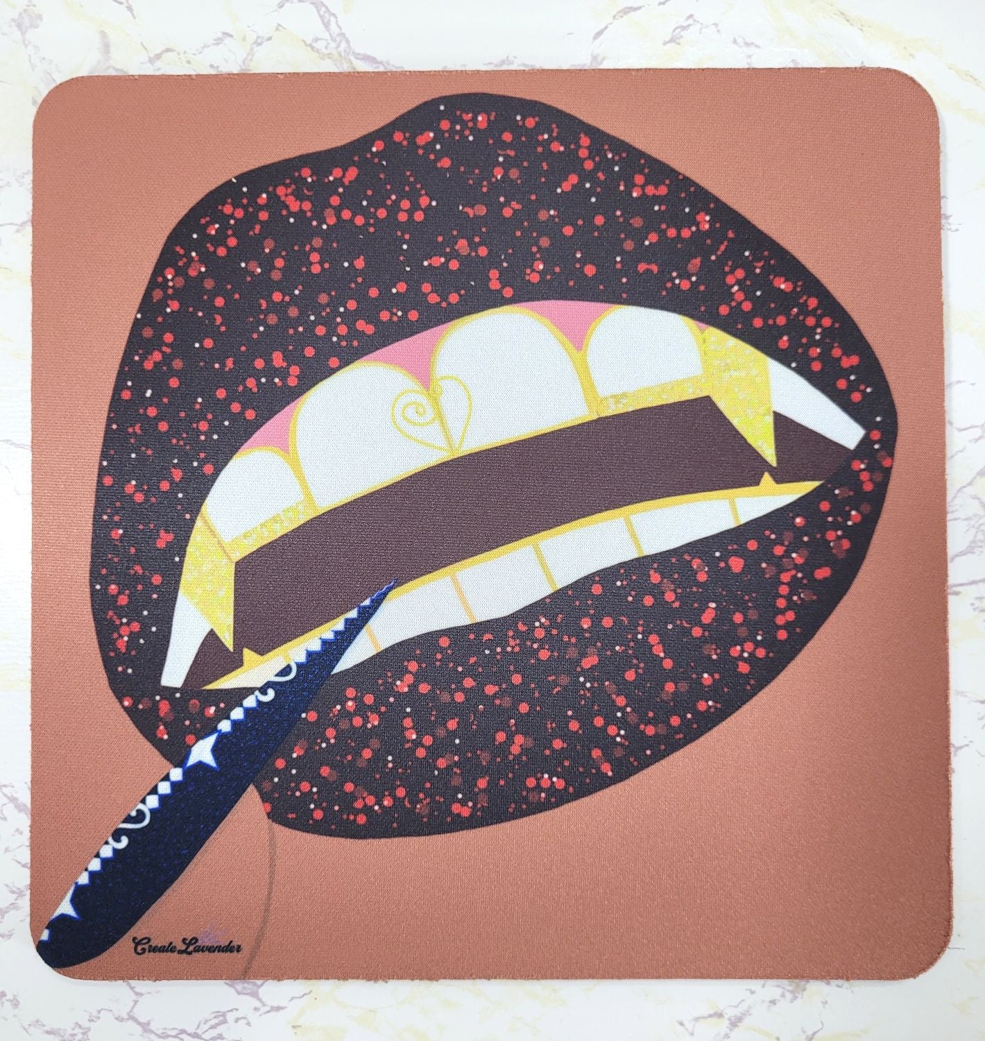 Grillz Love Mouse Mat