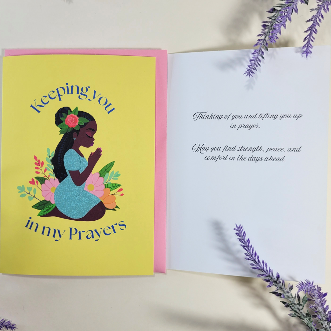 In My Prayers Greeting Card
