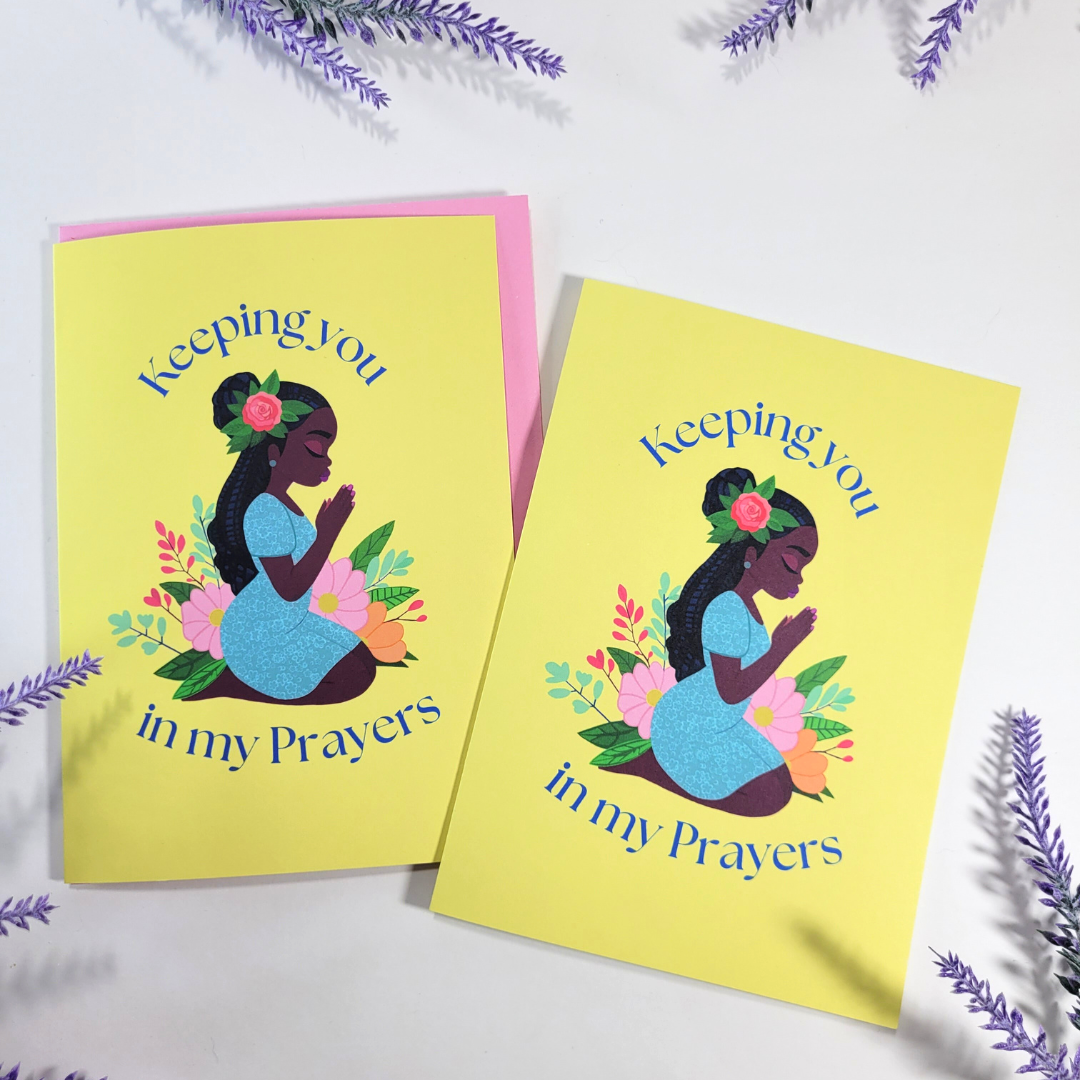 In My Prayers Greeting Card