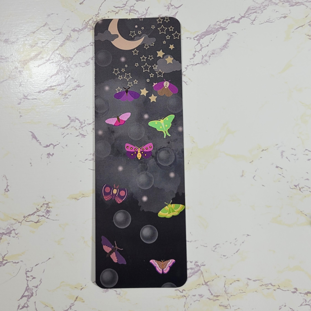 Moths at Midnight Bookmark