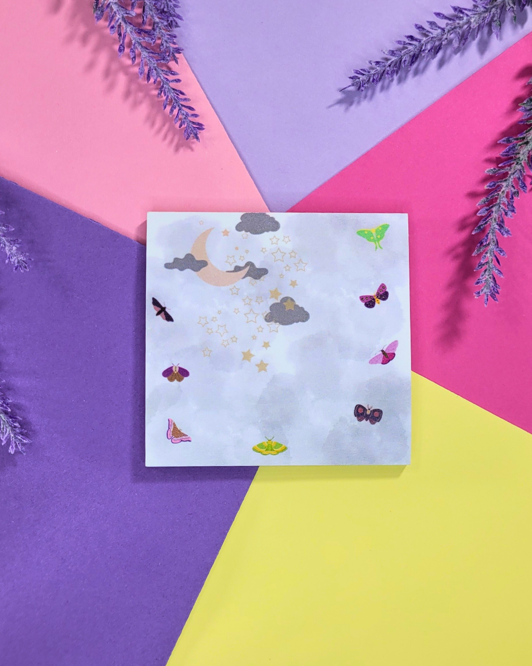 Moths at Midnight Sticky Notes