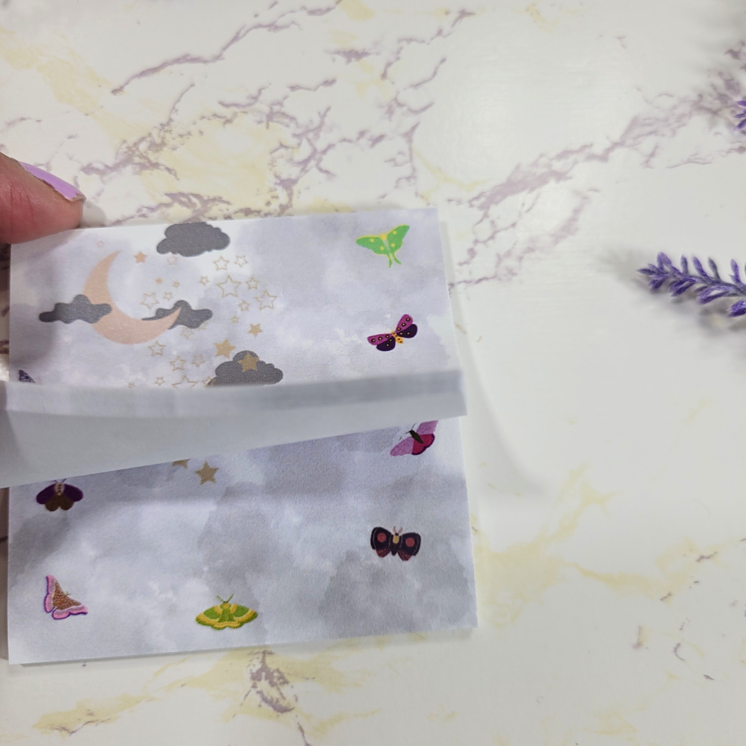 Moths at Midnight Sticky Notes