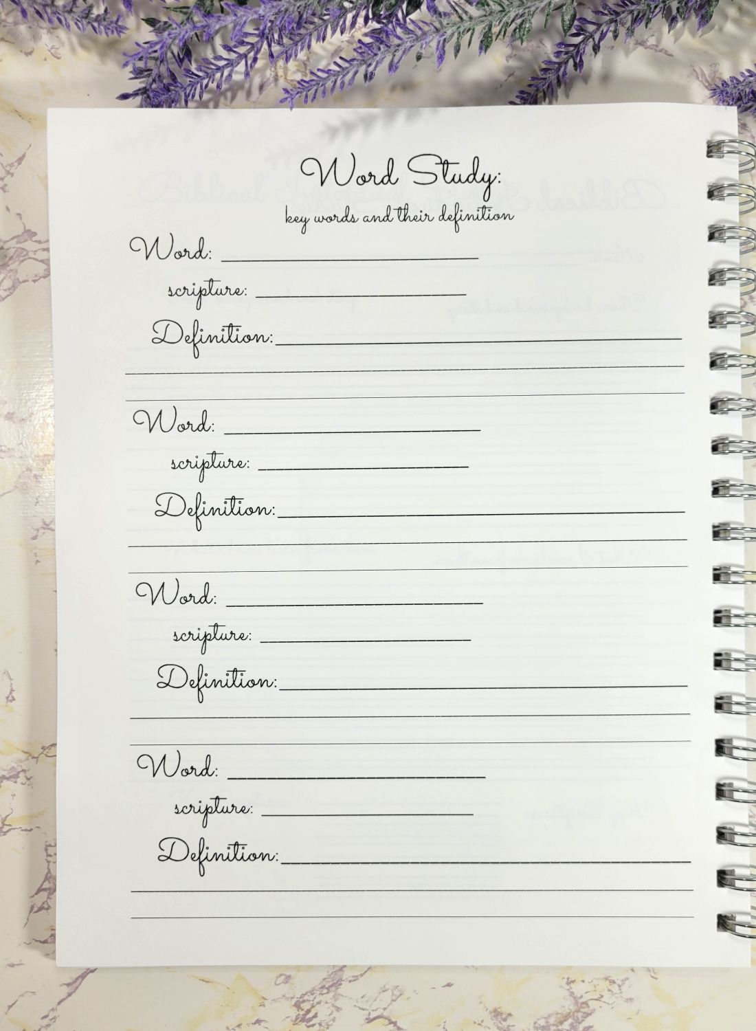 Be Still Prayer/Study Journal