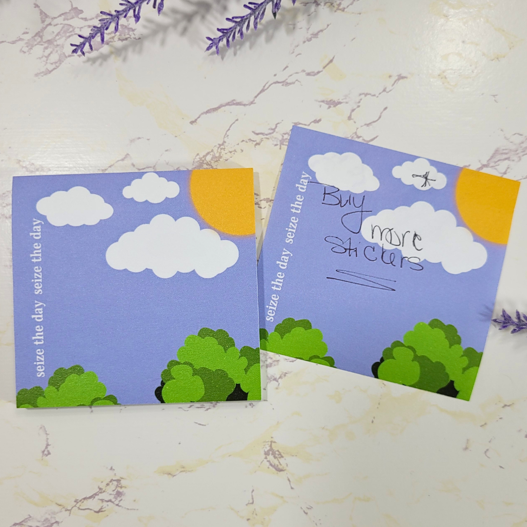 Seize the Day Sticky Notes