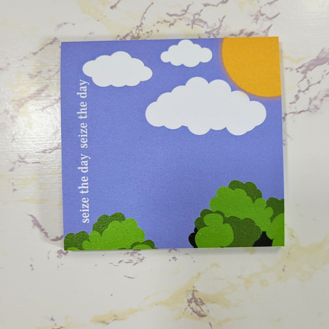 Seize the Day Sticky Notes