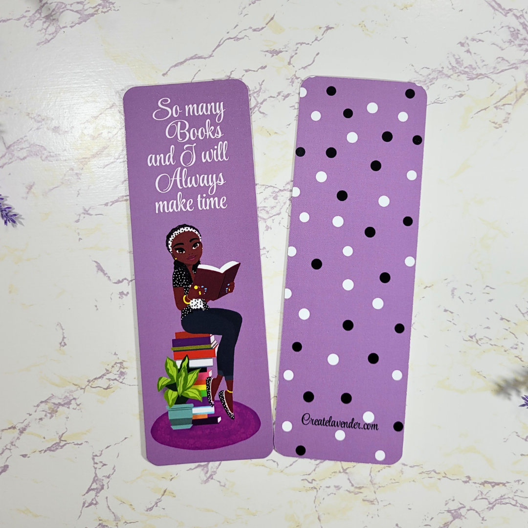 So Many Books Bookmark