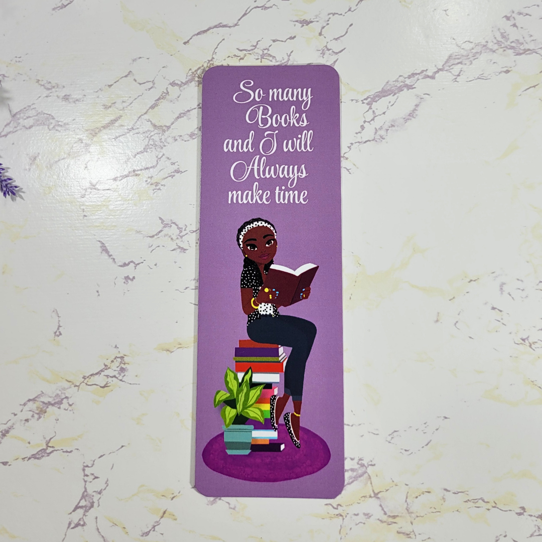 So Many Books Bookmark