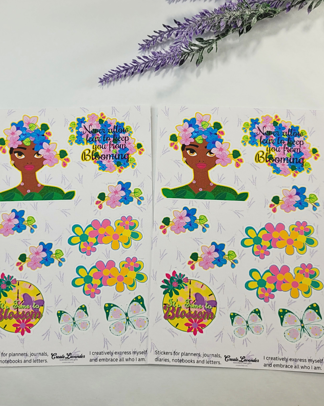 Blooming Sticker Sheet
