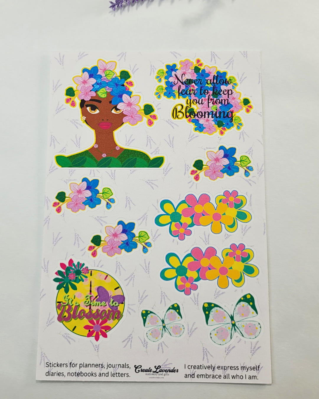 Blooming Sticker Sheet