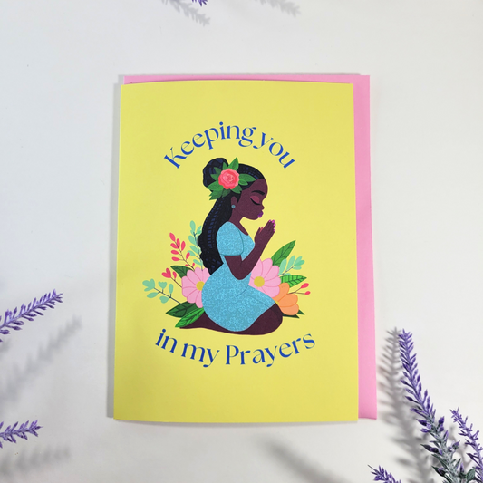 In My Prayers Greeting Card