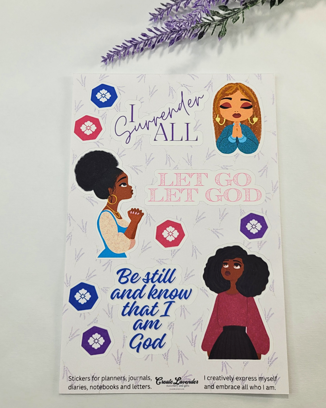 Let God Sticker Sheet
