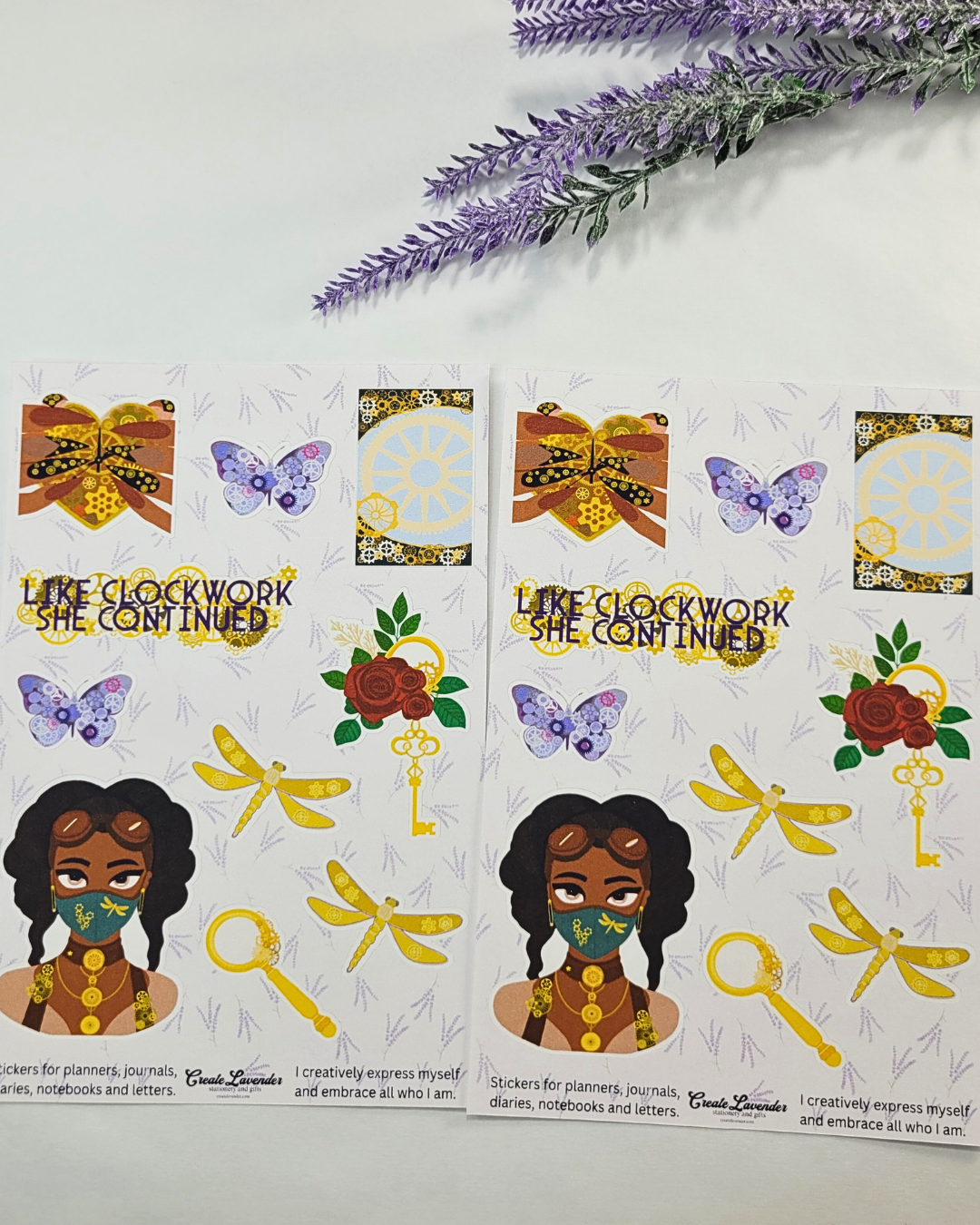 Like Clockwork Sticker Sheet