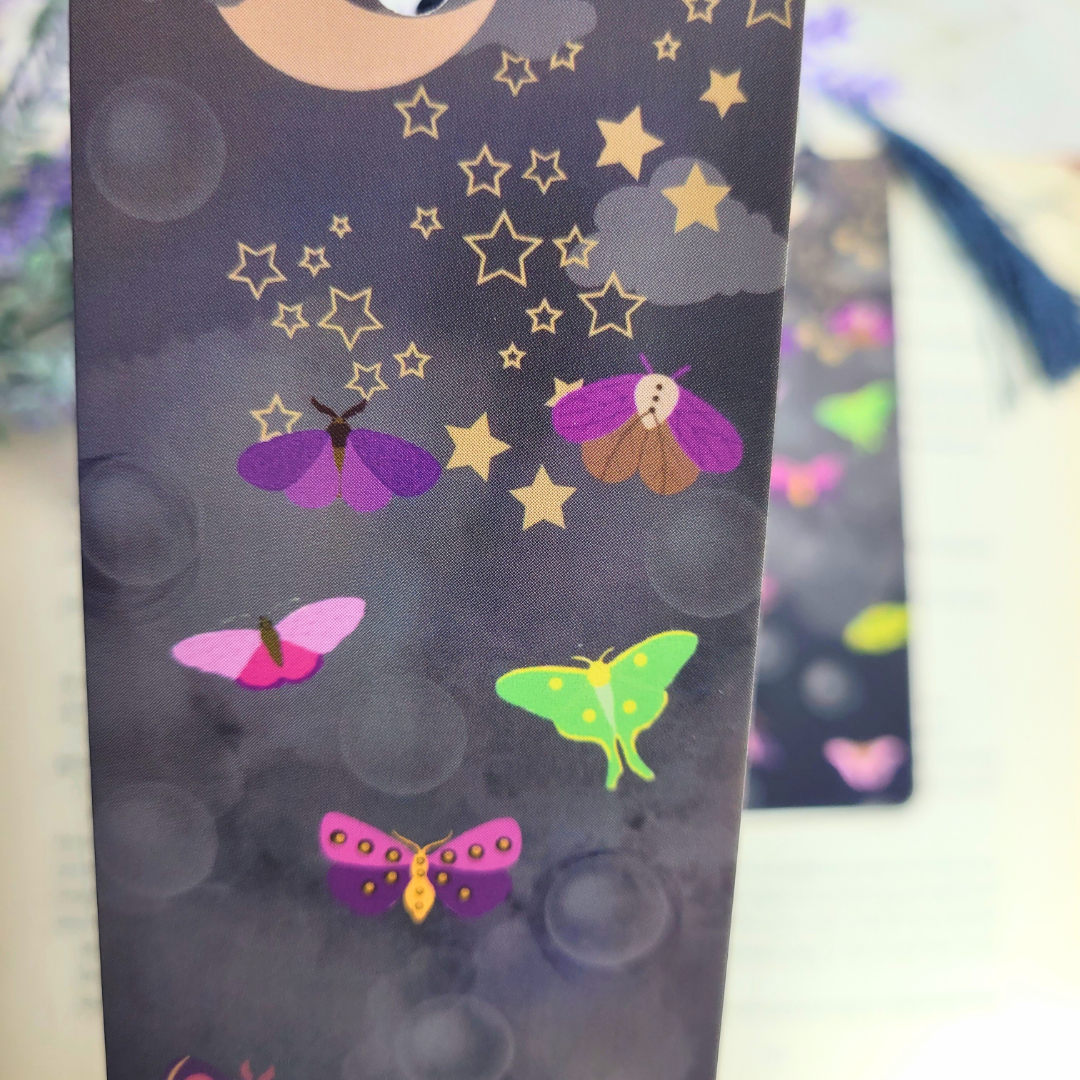 Moths at Midnight Bookmark