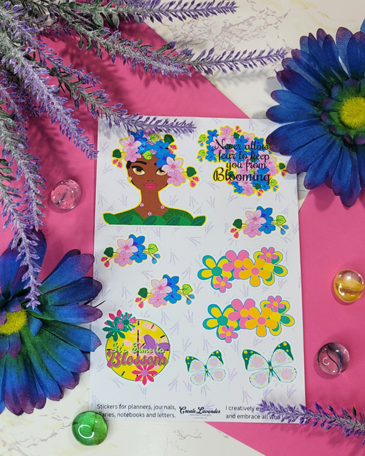 Blooming Sticker Sheet