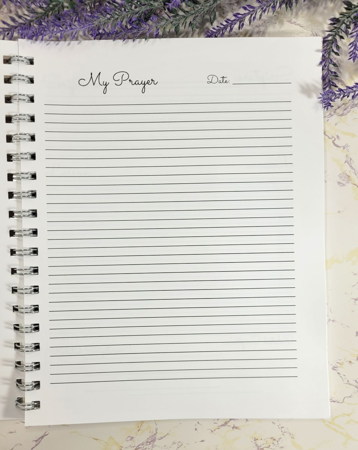 Bowed Head Prayer/Study Journal