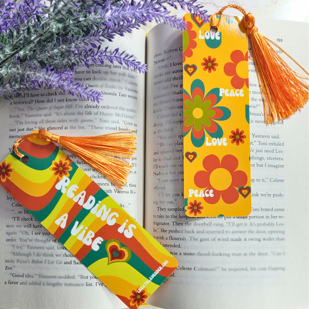 Reading is a Vibe Bookmark