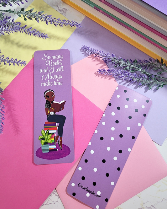 So Many Books Bookmark